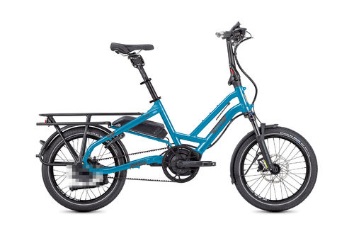 Tern HSD S+ Kompakt E-Bike blau Mod.23 inkl. Cache Box