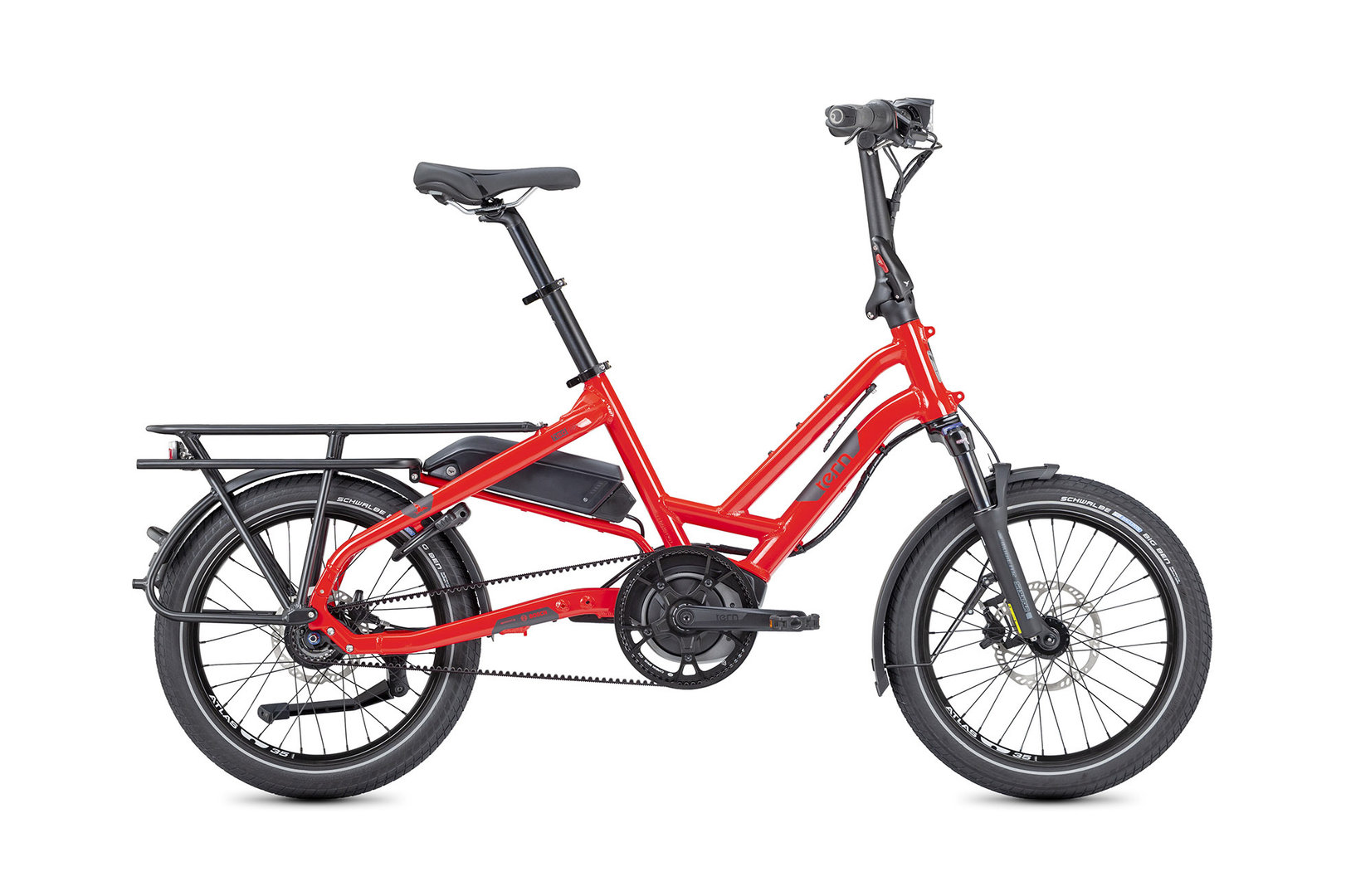 Tern HSD S8i rot Mod.22  Kompakt E-Bike inkl.Cachebox